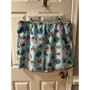 Star Wars Grogu Baby Yoda Swim Trunks sz XXL NWOT